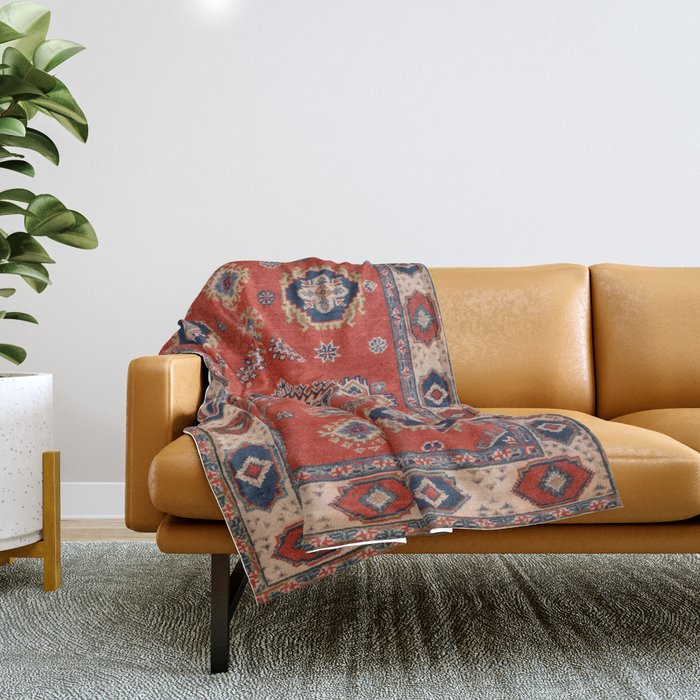 Afternoon Flower Glow Throw Blanket Gallery Image 1