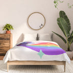 Rainbow guppy 6 Comforter Gallery Image 3