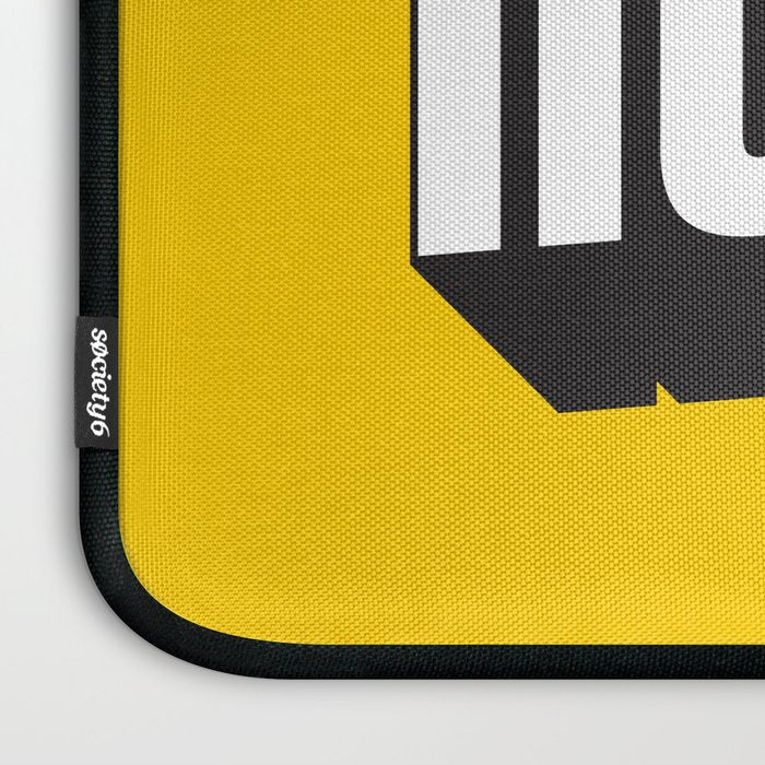 Hustle Pop Art Laptop Sleeve Gallery Image 3