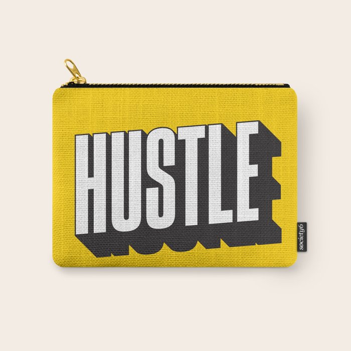 Hustle Pop Art Carry All Pouch Gallery Image 1