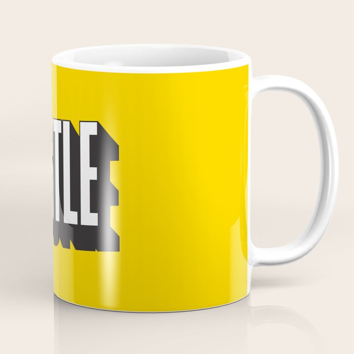 Hustle Pop Art Coffee Mug Gallery Image 1