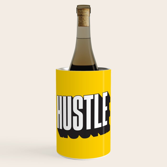 Hustle Pop Art Wine Chiller Gallery Image 1