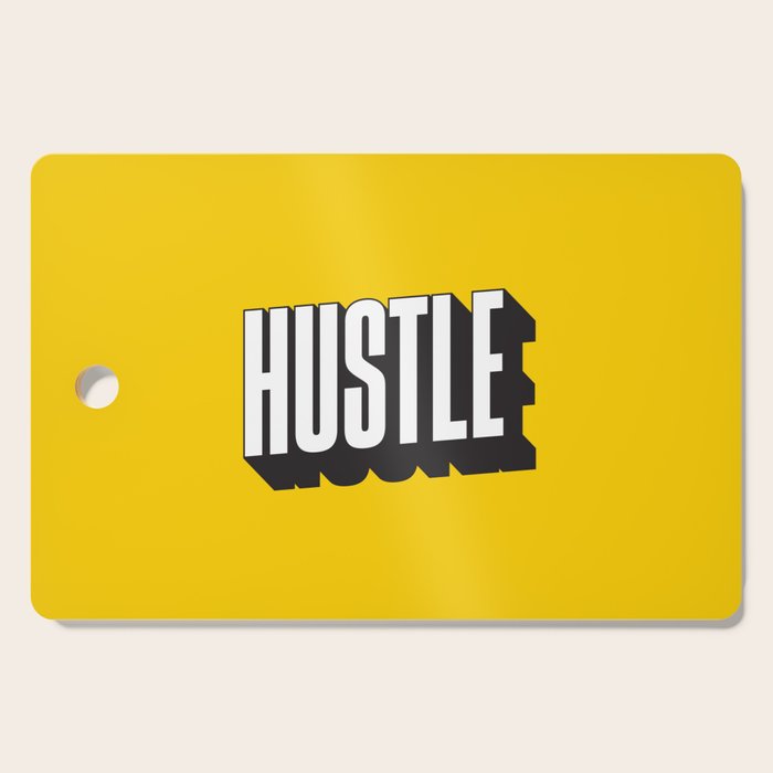 Hustle Pop Art Cutting Board Gallery Image 1