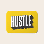 Hustle Pop Art Bath Mat Gallery Image 1