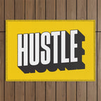 Hustle Pop Art Outdoor Rug Gallery Image 1