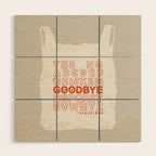 Plastic Bag Ouija Board Wood Wall Art Gallery Image 1