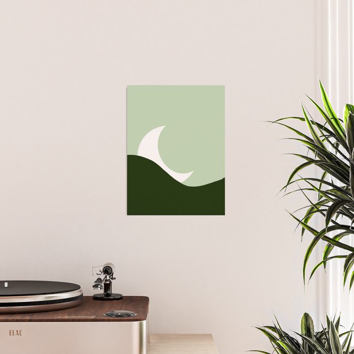 Abstract moon Poster Gallery Image 2