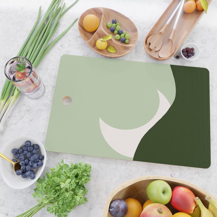 Abstract moon Cutting Board Gallery Image 2