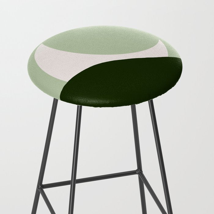 Abstract moon Stool Gallery Image 2