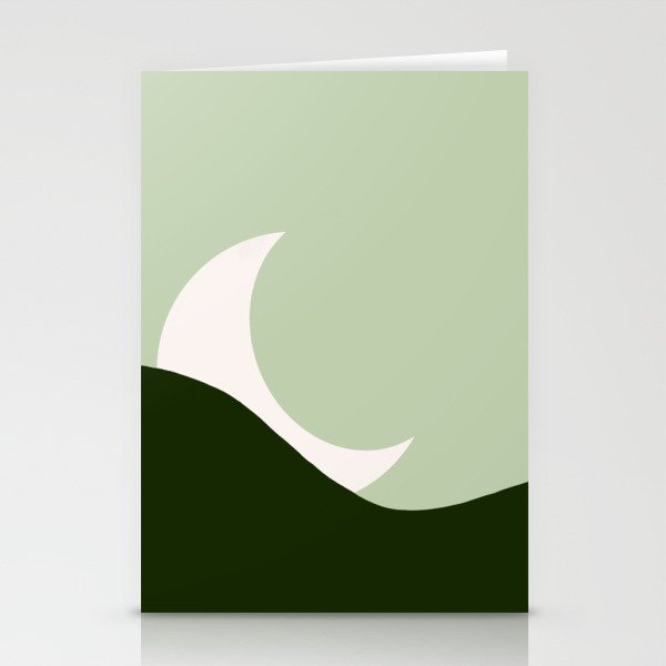 Abstract moon Stationery Card Gallery Image 2