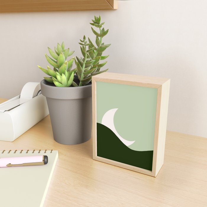 Abstract moon Mini Art Print Gallery Image 2