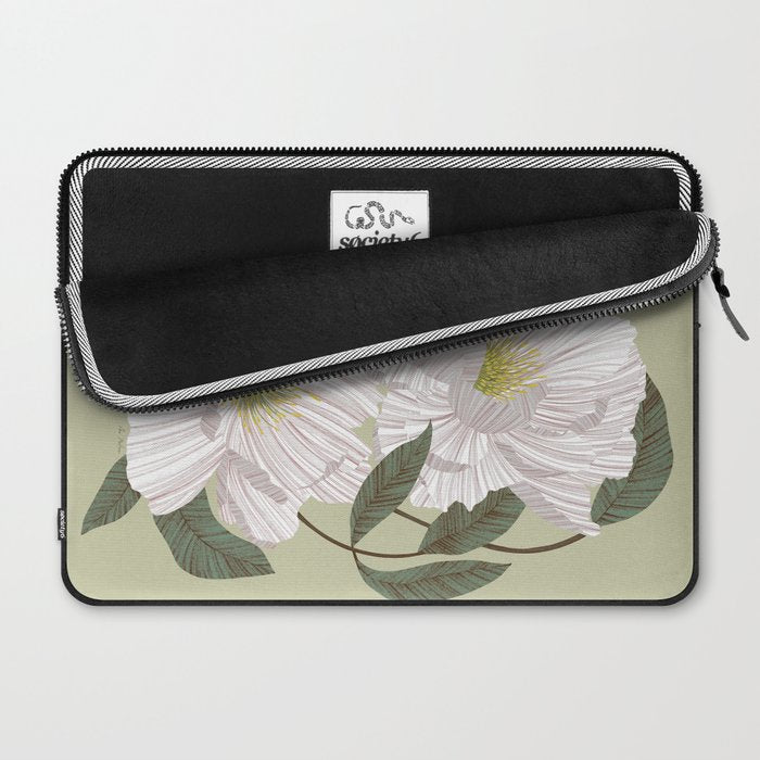 Peonies flowers II Laptop Sleeve Gallery Image 2