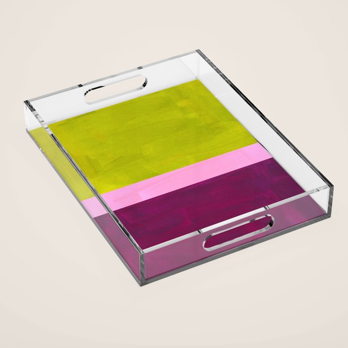 Green Plum Acrylic Tray Gallery Image 1