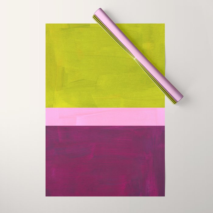 Green Plum Wrapping Paper Gallery Image 1