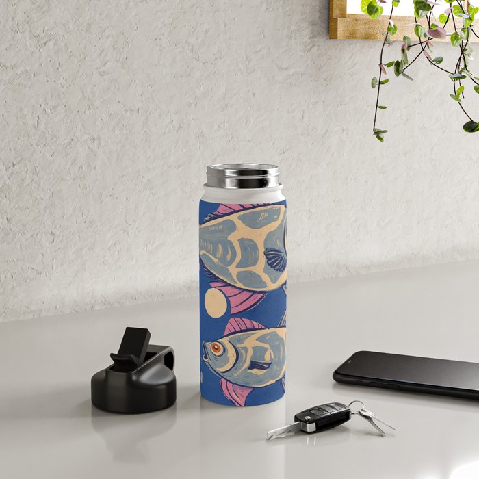 Oceanic Life - Fishes Water Bottle Gallery Image 4