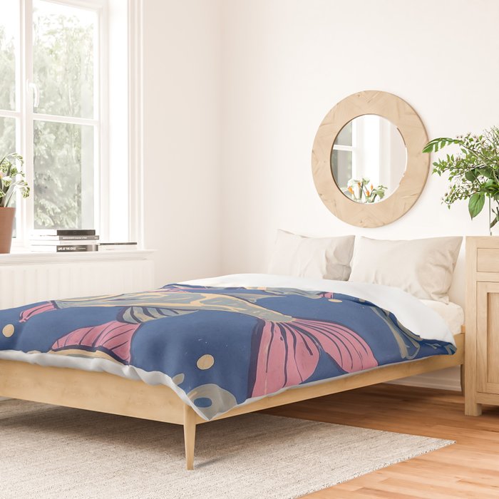 Oceanic Life - Fishes Duvet Cover Gallery Image 2