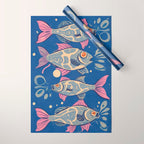 Oceanic Life - Fishes Wrapping Paper Gallery Image 1