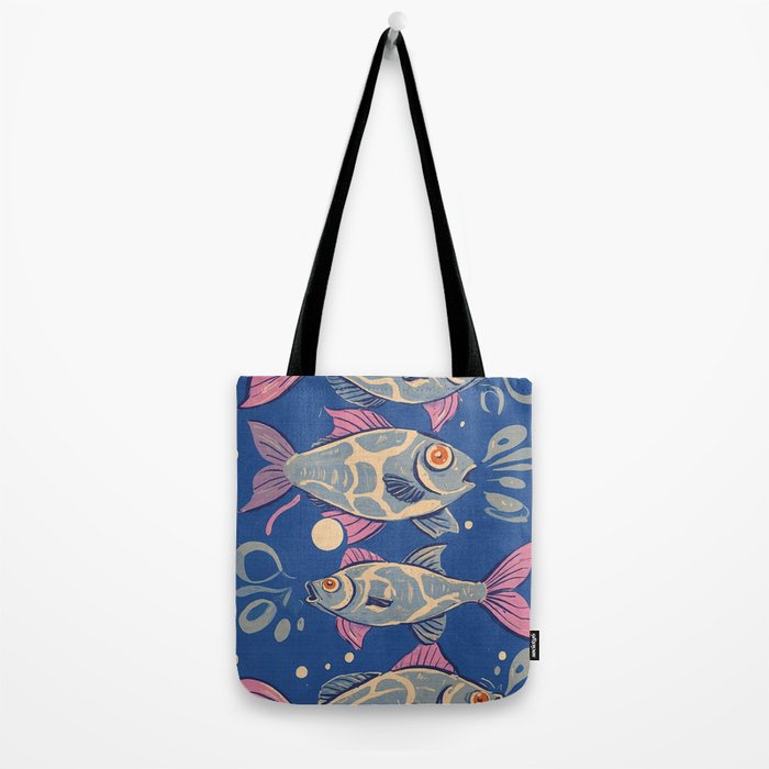 Oceanic Life - Fishes Tote Bag Gallery Image 2