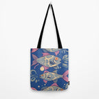 Oceanic Life - Fishes Tote Bag Gallery Image 2