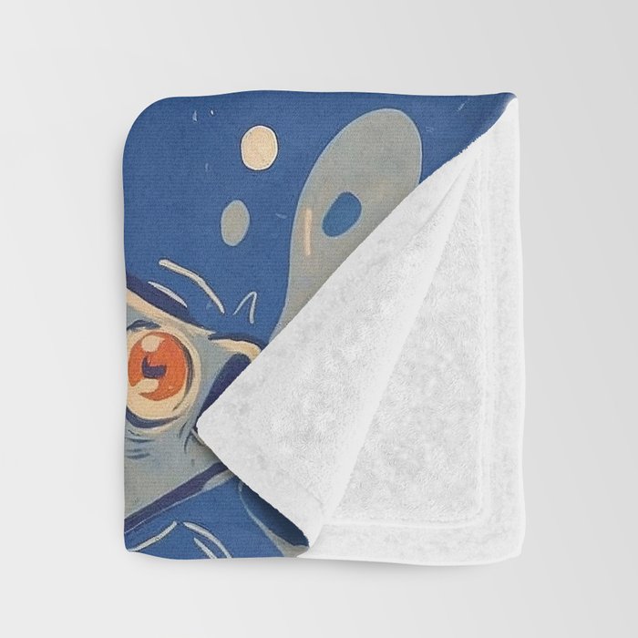 Oceanic Life - Fishes Throw Blanket Gallery Image 3