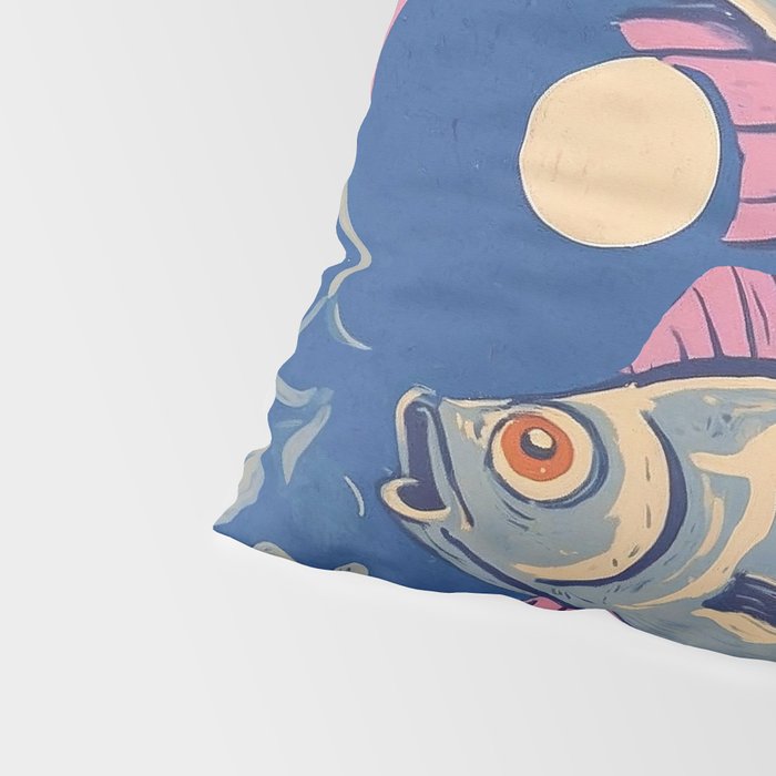 Oceanic Life - Fishes Pillow Sham Gallery Image 4
