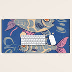 Oceanic Life - Fishes Desk Mat Gallery Image 1