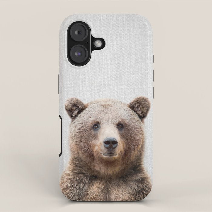 Grizzly Bear - Colorful iPhone Case Gallery Image 1