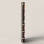 Colorful Flowers and Black & White Patchwork Gingham  iPhone Case Gallery Image 2