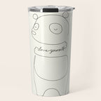 Love Yourself Panda Travel Mug Gallery Image 1