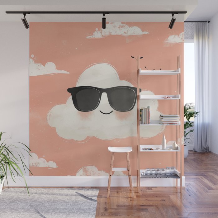 Too Cool to Rain Wall Mural Gallery Image 1