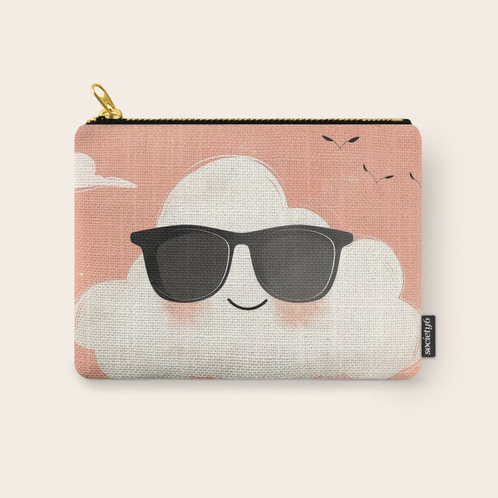 Too Cool to Rain Carry All Pouch Gallery Image 1
