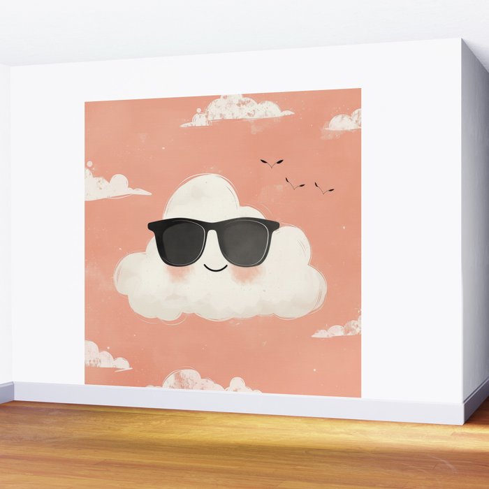 Too Cool to Rain Wall Mural Gallery Image 2
