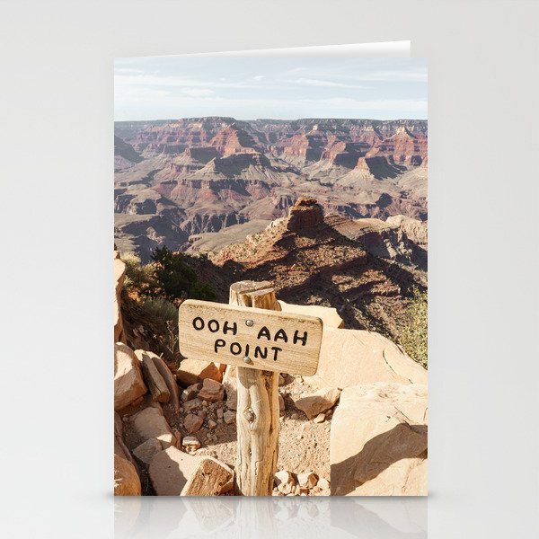 Viewpoint Grand Canyon National Park Arizona Photo | Nature Landscape Print | USA Travel Photography Stationery Card Gallery Image 1