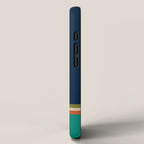 Modular Midcentury Modern Geometric Pattern in Retro Mid Mod Colors iPhone Case Gallery Image 2