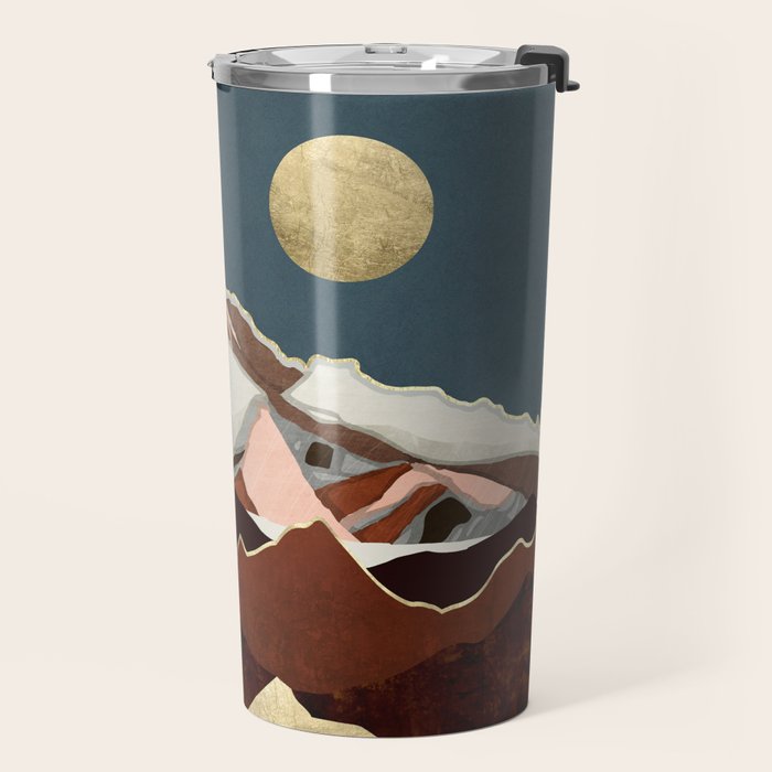 Rustic Mountains Travel Mug Gallery Image 2