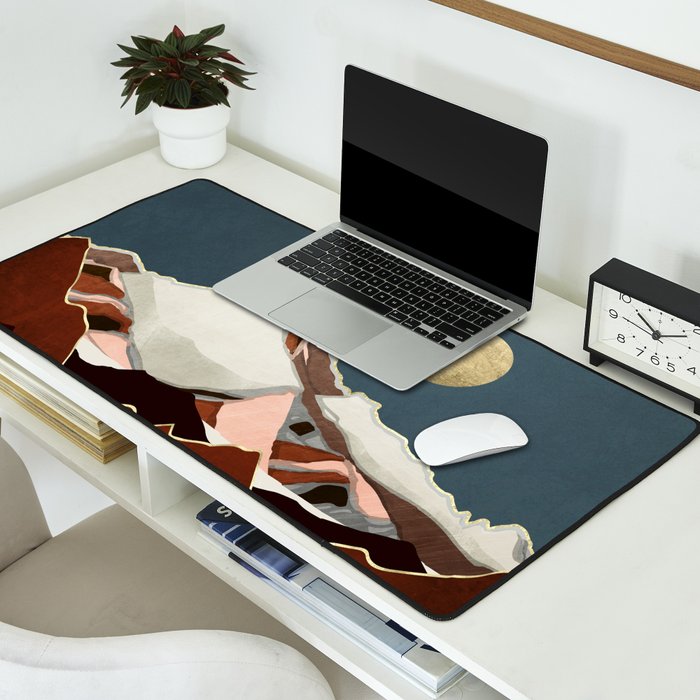 Rustic Mountains Desk Mat Gallery Image 2