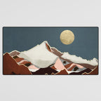 Rustic Mountains Desk Mat Gallery Image 3