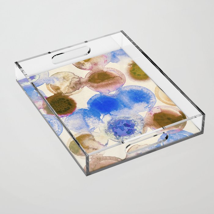 Colorful Acrylic Circles #2 Acrylic Tray Gallery Image 1