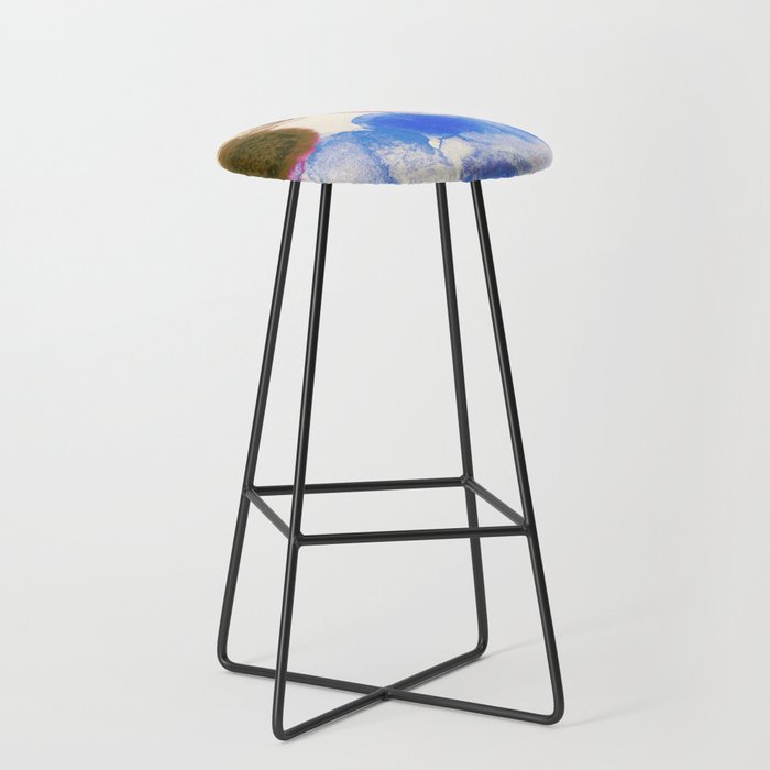 Colorful Acrylic Circles #2 Stool Gallery Image 1
