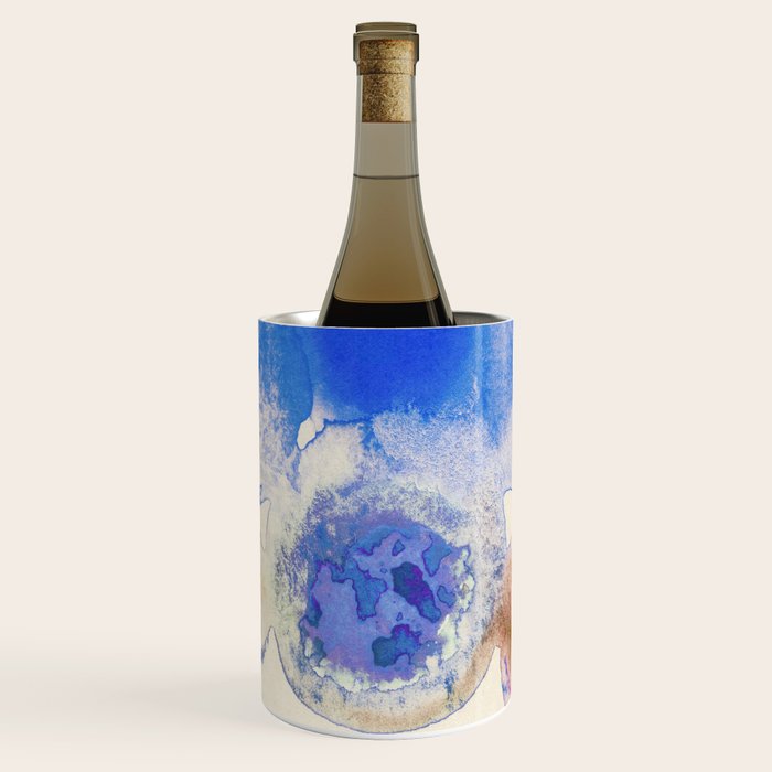 Colorful Acrylic Circles #2 Wine Chiller Gallery Image 1