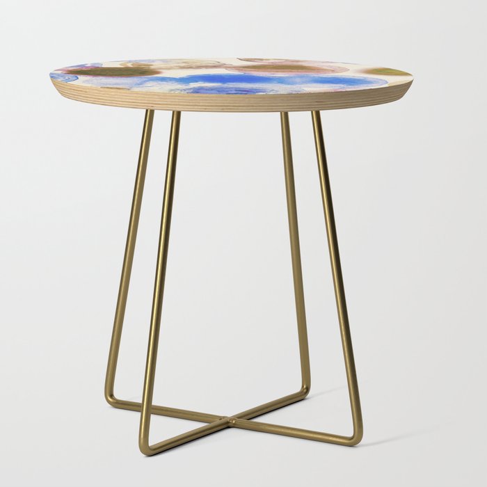 Colorful Acrylic Circles #2 Side Table Gallery Image 1