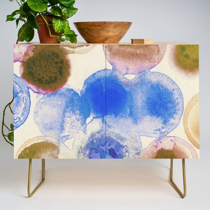 Colorful Acrylic Circles #2 Credenza Gallery Image 1