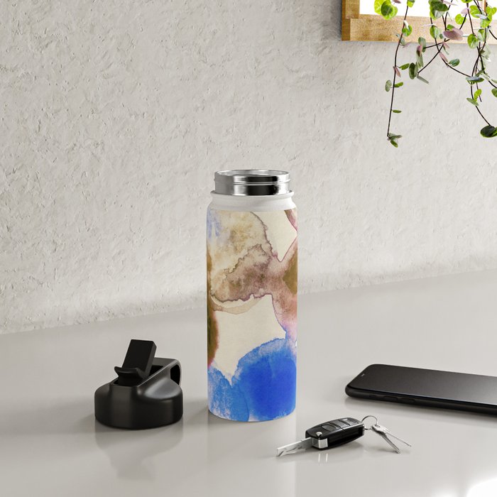 Colorful Acrylic Circles #2 Water Bottle Gallery Image 4