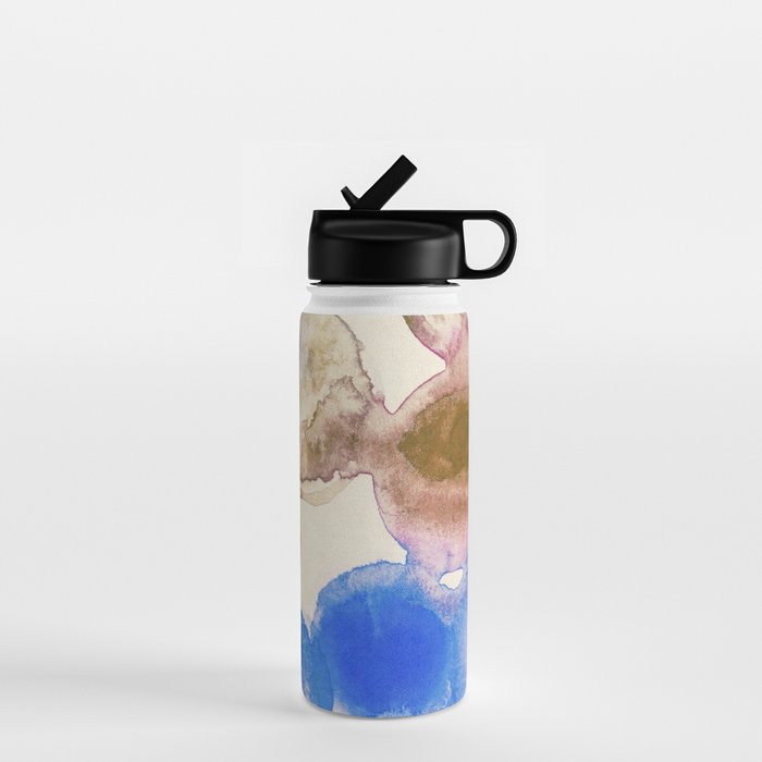 Colorful Acrylic Circles #2 Water Bottle Gallery Image 1