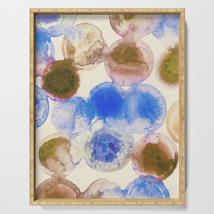 Colorful Acrylic Circles #2 Serving Tray Gallery Image 1
