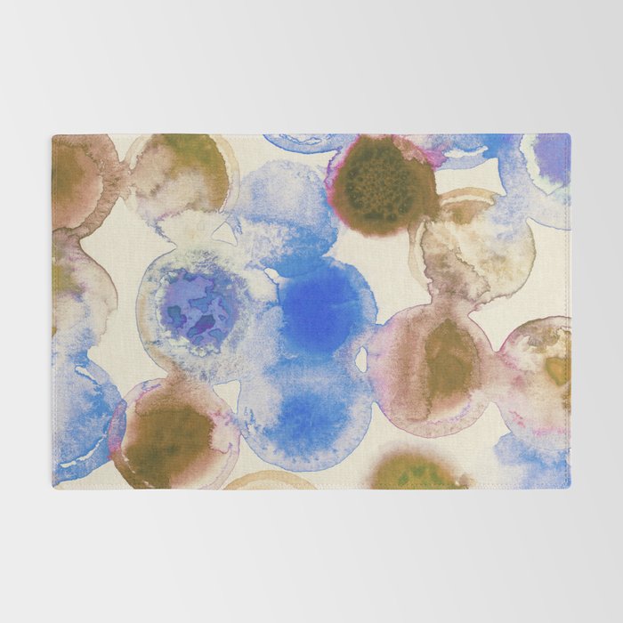 Colorful Acrylic Circles #2 Rug Gallery Image 2