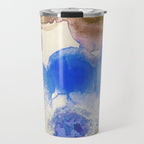 Colorful Acrylic Circles #2 Travel Mug Gallery Image 1