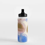 Colorful Acrylic Circles #2 Water Bottle Gallery Image 2