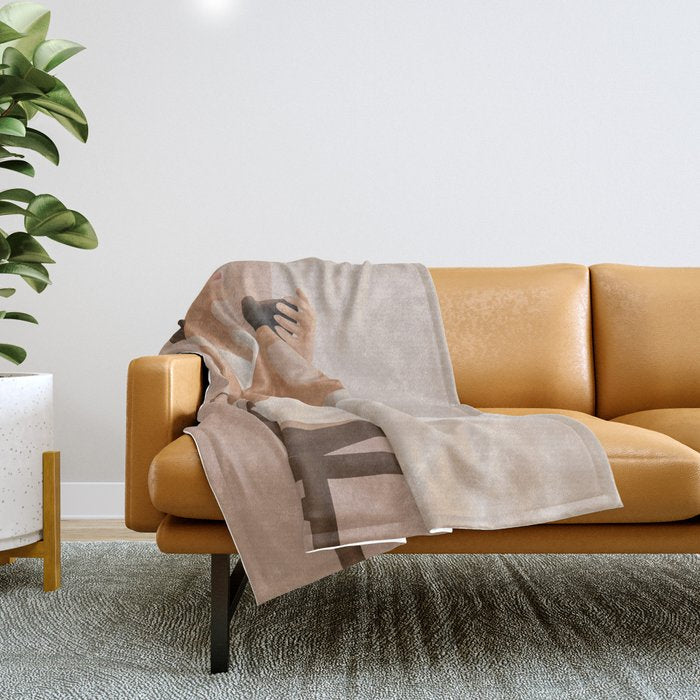 Brewed Tea Throw Blanket Gallery Image 1