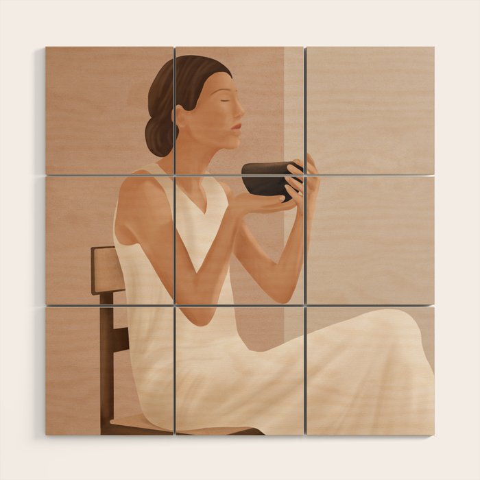 Brewed Tea Wood Wall Art Gallery Image 1